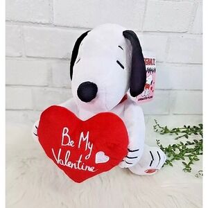 Valentines Day Snoopy Peanuts Be My Valentine Plush Dancing Animated CVS